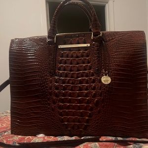 Brahmin business tote pecan Melbourne